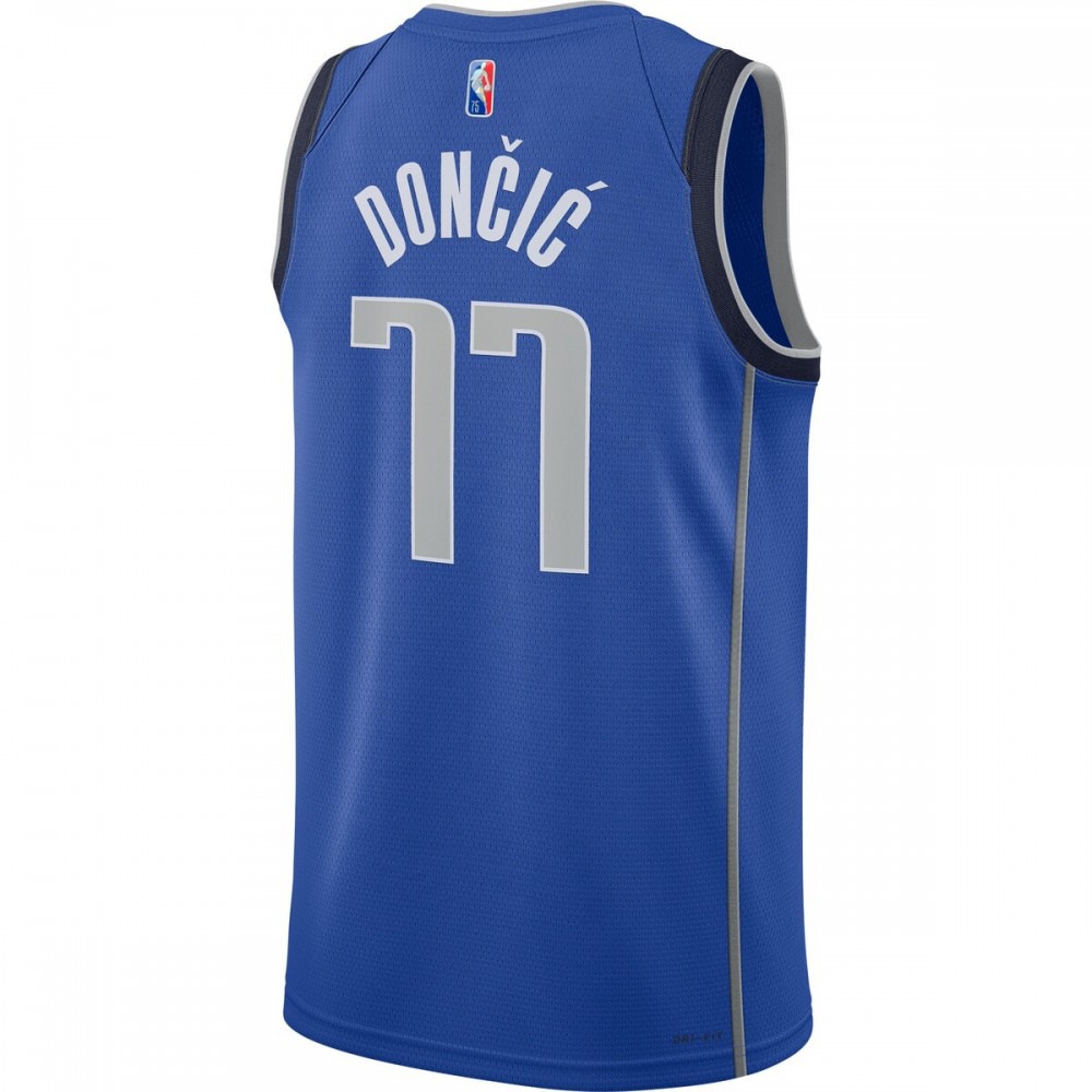 Luka Doncic Dallas Mavericks 2021/22 Diamond Swingman Jersey - Icon Edition - Blue-Pro Kit Vault | Brand New 26/27 Sports Jerseys